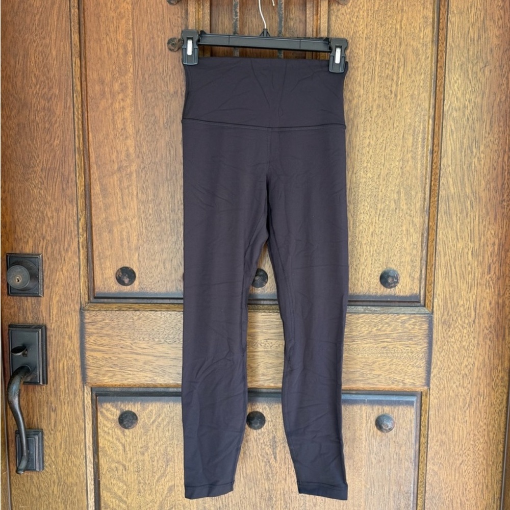 Lululemon Athletica Black  Leggings Size 4, 28 inch